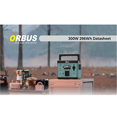 Orbus 300W Power Station Taşınabilir Güç Kaynağı (POWER STATİON)