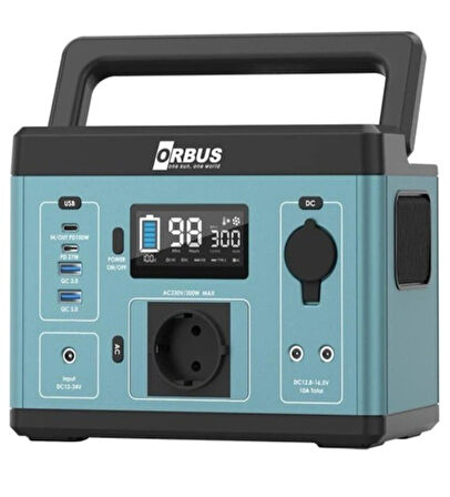 Orbus 300W Power Station Taşınabilir Güç Kaynağı (POWER STATİON)