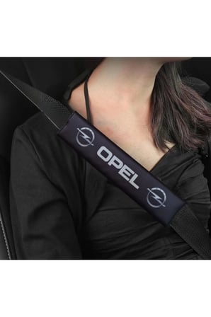 Opel Logolu 5’li Oto Halı Paspas & Siyah Araç Yastık & Emniyet Kemer Pedi | Konfor ve Koruma Seti
