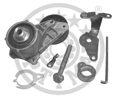 Optımal 0N1013 Kayış Gergi Rulmanı Mercedes W124 W201 W461 W463 B601 Kutuklu