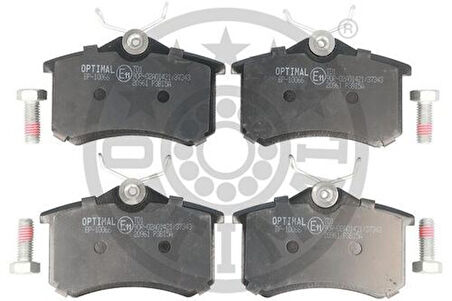 Optımal Bp10066 Fren Balata Seti Dısklı Fren A18X1-8Xk -A28Z0 -A38L1 -A38P1 -A3 Cabrıolet8P7 -A3 Sportback8Pa -A48D2