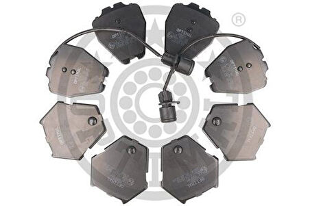 Optımal Bp10483 Fren Balata Seti Dısklı Fren A64B2-C5 -A6 Avant4B5-C5 -A84D2-4D8