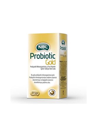 Nbl Probiotic Gold 20 Saşe + NBL Probiotic Optima 30 Tablet