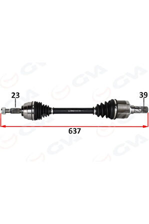 Ön Aks Sol Renault Megane Ii Bm0/1.cm0/1 2.0 M-t 02-08