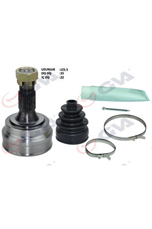 Aks Kafası Dış Ön Peugeot 306 1.6 93-00 25x22x54.8 127mm