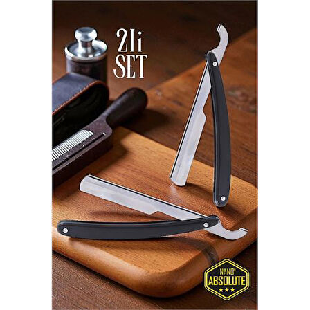 Berber Usturası - 2 adet Türk Tipi Berber Tıraş Usturası