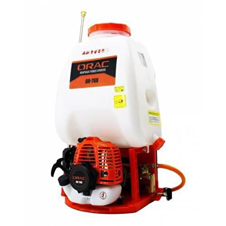 Orac OR768 Benzin Motorlu Sırt İlaçlama Makinesi 25 L 1.4 HP