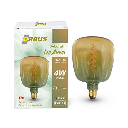 Dekoratif Led Ampul YELLOW TO GREEN 4W 280lm TYG140