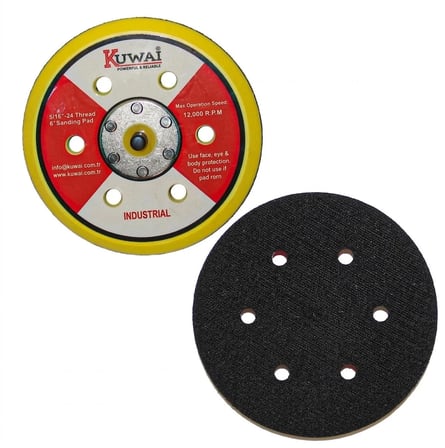 Kuwai Orbital Zımpara Makinesi,zımpara Pedi 150 mm