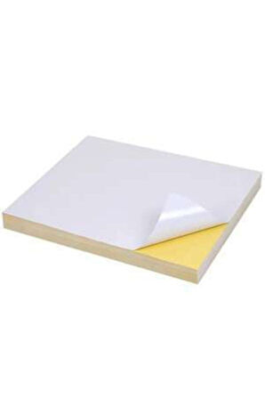 25 Adet Yapışkanlı Etiket Opak 50x70 Ebatında