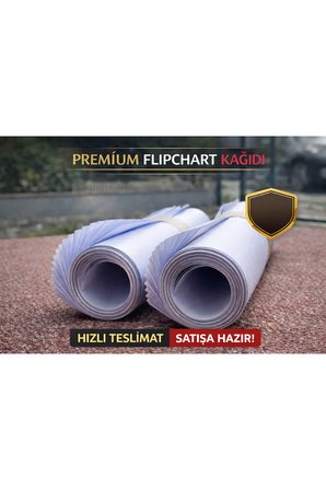 64x90 cm Flipchart Kağıdı Askısız Düz – Toplantı ve Sunum Kağıdı 1 Adet
