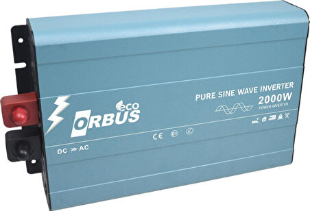 Orbus Eco 24 V 2000 W Tam Sinüs İnverter