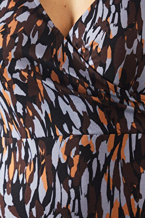 ORANGE wallis Crep Kadın Elbise