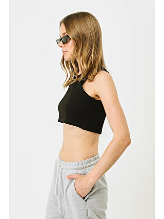 ORANGE Miss Mini Crop Kadın Spor Atlet 