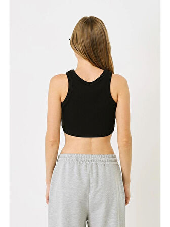 ORANGE Miss Mini Crop Kadın Spor Atlet 