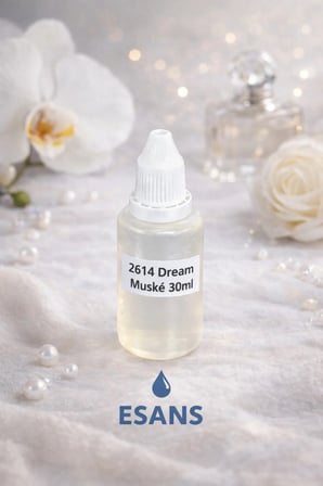 Dream Muské Sabun Esansı 30 ml – Sabun Bazı İçin Kalıcı -El Yapımı Sabun, Mum, Kozmetik Koku Verici
