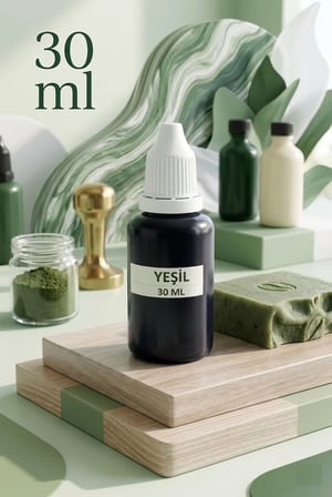 Organik Hekim 10 KG Opak Sabun Bazı ve 30 ML Yeşil Sabun Boyası Hobi Seti
