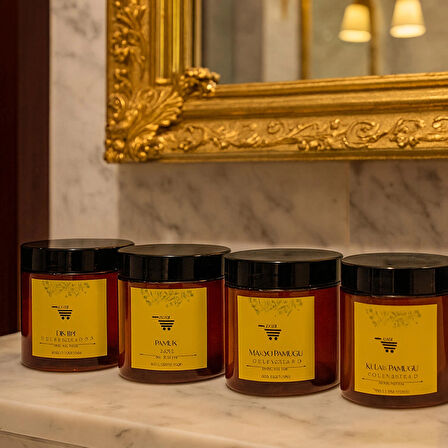 Organizer 4lü Kapaklı Kutu 500ml Set Banyo Düzenleyici Kutular