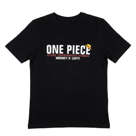 One Piece Luffy Tişört Siyah