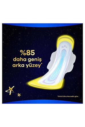 Orkid Ultra Gece Ekstra Hijyenik Ped 20 Adet 4 Boy 4 Adet