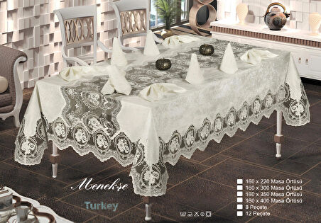 ORKİDE HOME COLLECTİON Menekşe Masa Örtüsü