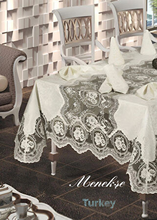 ORKİDE HOME COLLECTİON Menekşe Masa Örtüsü