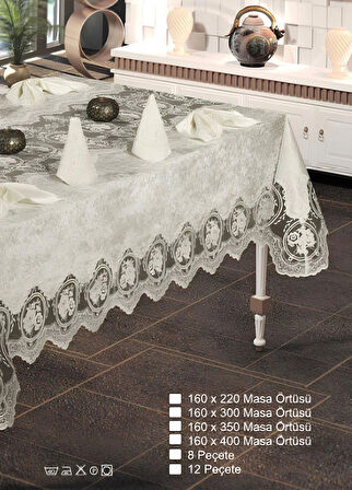 ORKİDE HOME COLLECTİON Menekşe Masa Örtüsü