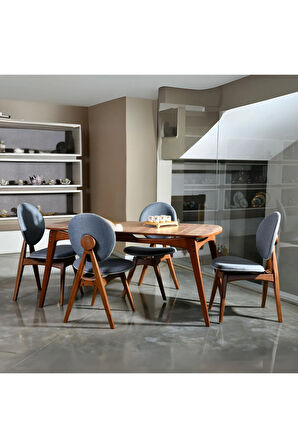 Orion İskandinav Ahşap Sandalye