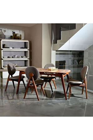 Orion İskandinav Ahşap Sandalye