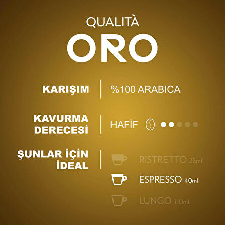 Qualità Oro 55gr Nespresso® Uyumlu Alüminyum Kapsül x15