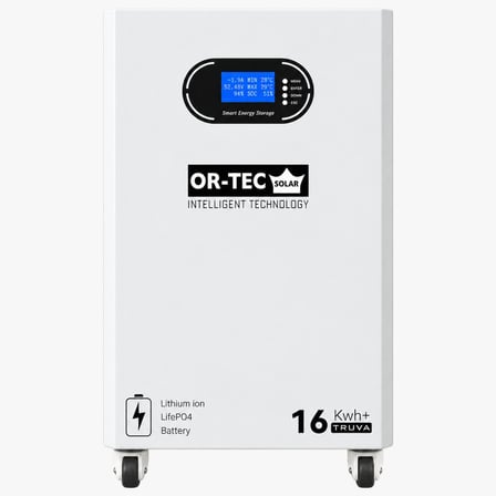 Ortec 51.2 V 314 Ah 16 kWh Lityum LiFePO4 Truva Batarya