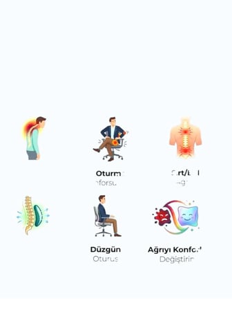 ORTOVİTA Yeni Nesil Visco Ortopedik Ergonomik Ofis, Araç, Ev Çalışma Sandalye Minder 2 Lİ Set ( Sırt Mideri ve Oturma Minderi ) GRİ