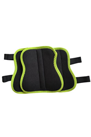 Çocuk diz immobilizer 35 cm, pediatrik diz bacak sabitleyici, balenli dizlik (metal çubuklu)
