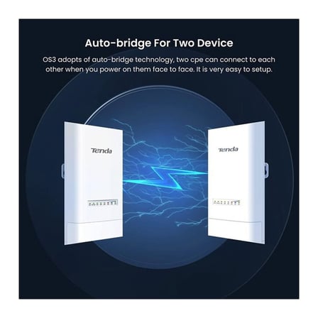 TENDA OS3-KIT 5Ghz 867Mbps 5km Point to Point Outdoor CPE (2'li Kit)