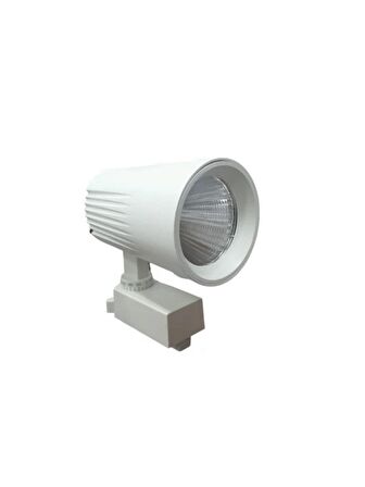 Asyagrup Osaka 30w Yuvarlak Ray Spot / Beyaz Kasa - Beyaz Işık