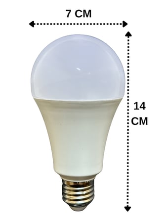 (2 Adet) Osaka 18W (120W) Sarı Işık (3000K) E27 Duylu (Kalın Duy) Led Ampul