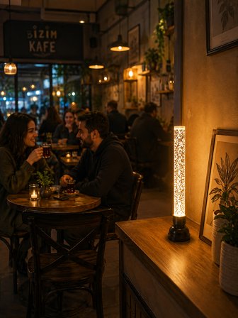 Osaka 5W Sarı Işık E27 Dekoratif Baloncuklu LED Ampul