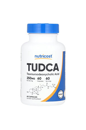 Tudca 250mg, 60 Capsul. Usa Version. Tr Tek Yetkili Satıcısından.