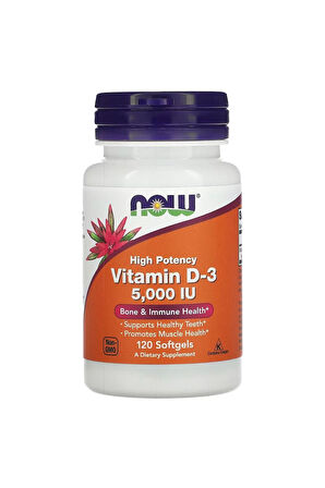 Foods Vitamin D-3 High Potency 5,000 Iu 120 Softgels. Usa Version.3631