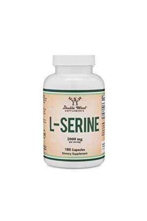 L-serine 2,000mg 45 Day Supply, 180 Capsul (amino Acid For Serotonin Production And Bra