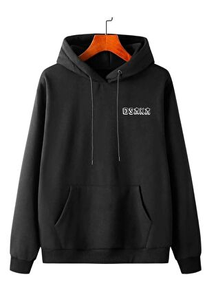 Unisex Kapüşonlu Beyaz Osaka Baskılı Oversize Sweatshirt