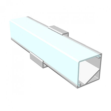 Arge LED Mutfak Dolabı ve Tezgah Altı Köşe Difüzörlü Köşe Bar LED  12V 4000K 50CM