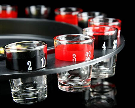 Shot Bardaklı Rulet Oyunu