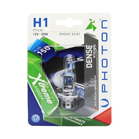 Photon H1 Xtreme Vision Blister +%150 Fazla Işık 2 Adet