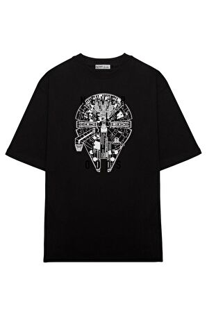 Unisex Oversize T-shirt Han Solo Quote