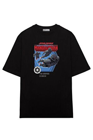 Unisex Oversize T-shirt The Mandalorian The Empire Is Back