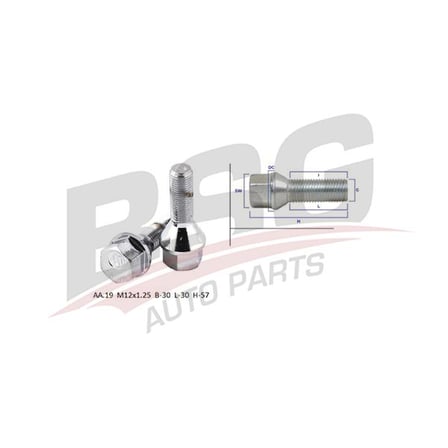BSG BIJON SAPLAMASI BIJON CELIK JANT BEYAZ TOFAS - M131 DKS 78-