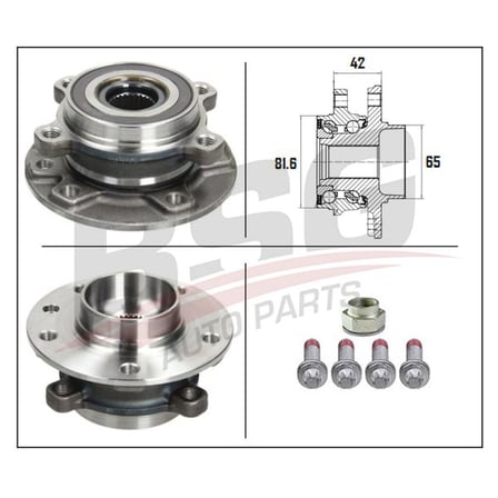 BSG PORYA ON 5 BIJON ABS LI RULMANLI - 500 X- JEEP RENEGADE 14-
