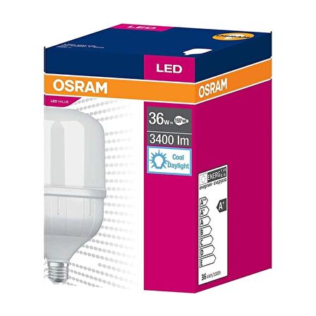 Osram 36W (197W) Büyük Led Ampul Beyaz 6500K Jumbo Torch Ampul E27 Duy