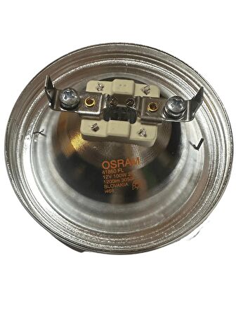 Osram Halogen Alu 3050K (Sarı Işık) 100W 12V G53 Duylu Halospot